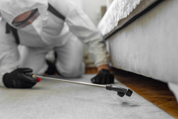 Professional Fumigation Services technician working in Edmore, MI